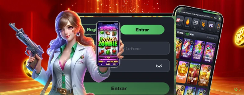 App 63v para Android e iOS - download grátis